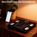 Báscula Digital Bluetooth de Alta Precisión ⚖️✨ Monitorea tu Cuerpo Fácilmente